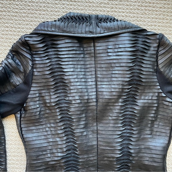 Line The Label Lambskin Leather Jacket - Picture 12 of 13